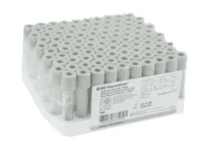 TUBO AL VACIO TAPON GRIS