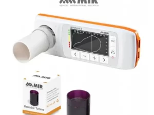 ESPIROMETRO MULTIFUNCION MODELO SPIROBANK II BASIC - CON TURBINA REUSABLE,