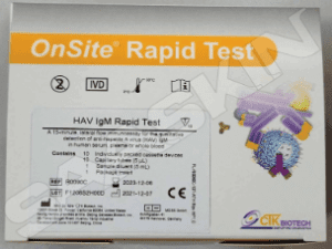 HAV IgM Rapid Test casete - CTK BIOTECH
